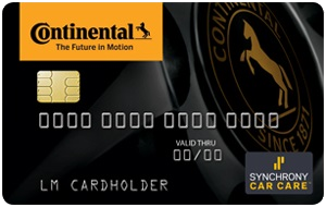 Continental Credit Card from Synchrony Car Care